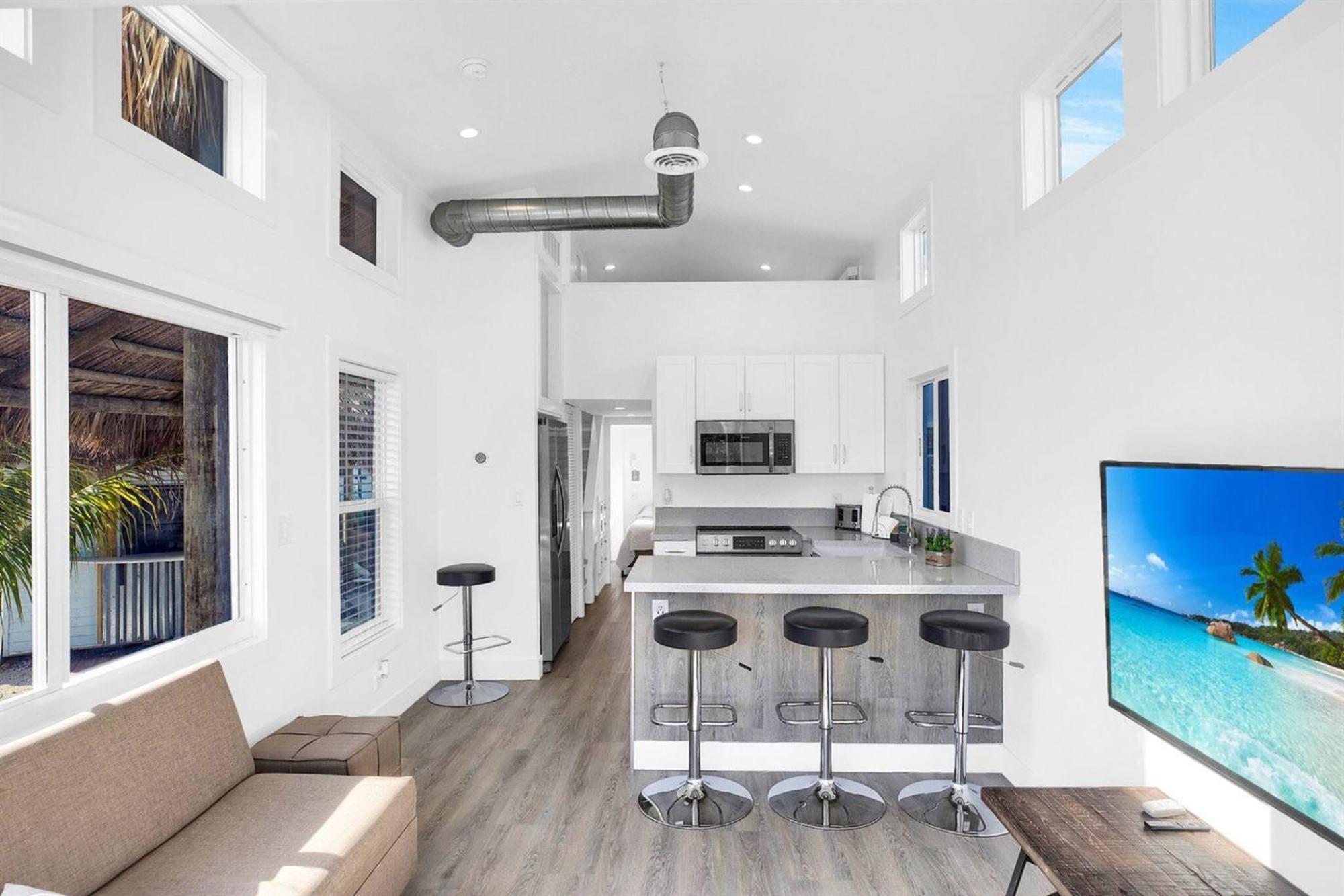 Jewfish Tiny Home On Waterfront, Bay Views, Deck, Pool חדר תמונה