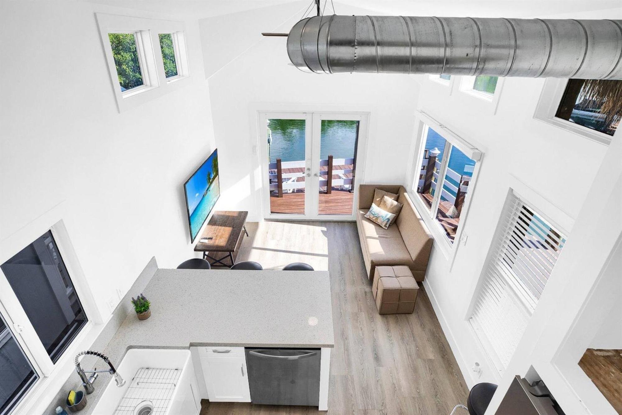 Jewfish Tiny Home On Waterfront, Bay Views, Deck, Pool חדר תמונה