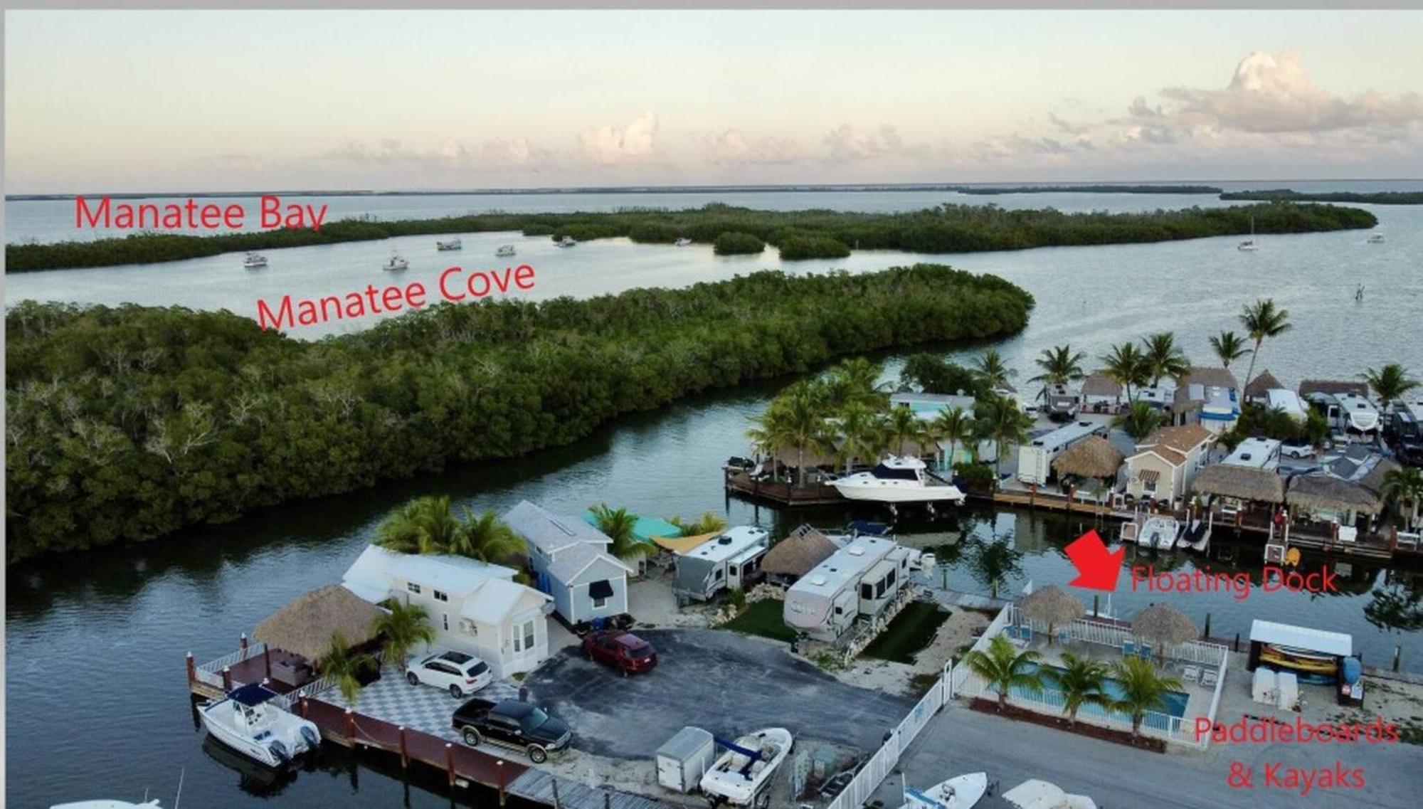 Jewfish Tiny Home On Waterfront, Bay Views, Deck, Pool חדר תמונה